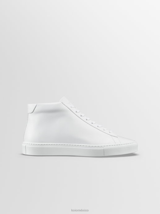 KOIO hombres capri medio triple blanco zapatos 8JNH66