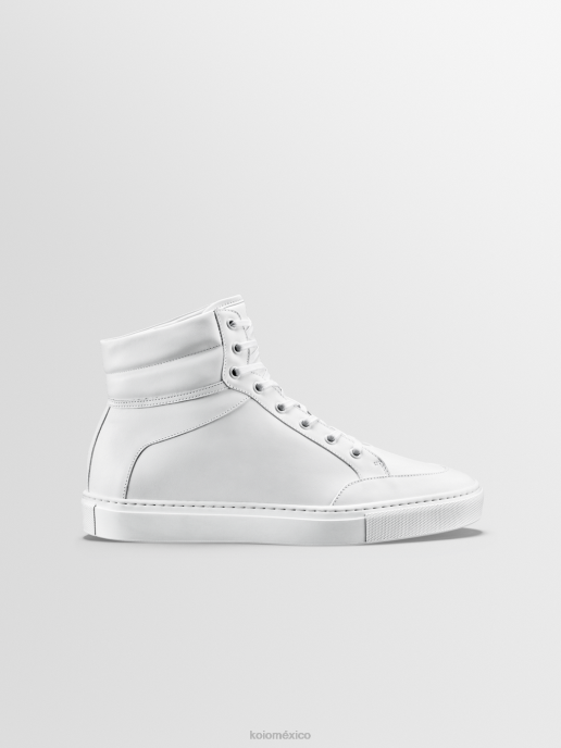 KOIO hombres primo triple blanco zapatos 8JNH72