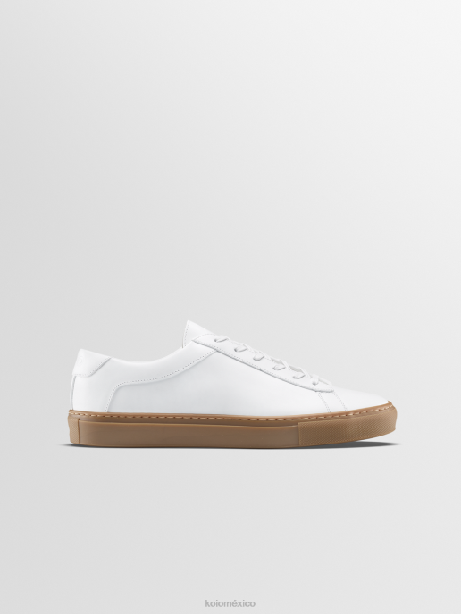 KOIO mujer capri goma blanca zapatos 8JNH140