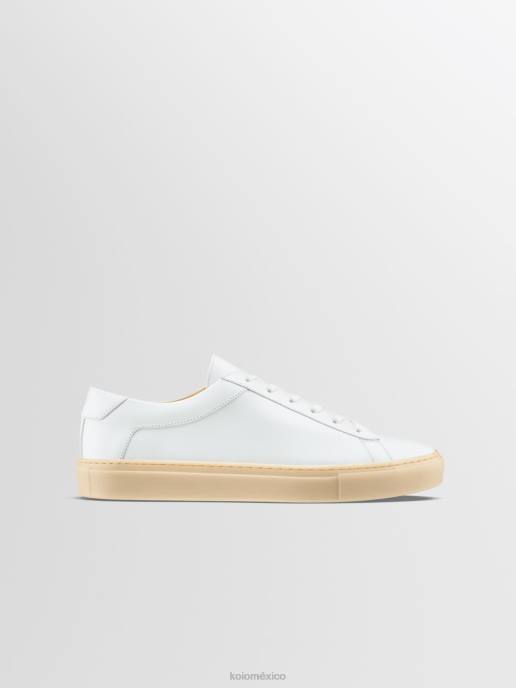 KOIO mujer capri goma de luz blanca zapatos 8JNH139