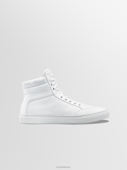 KOIO mujer primo triple blanco zapatos 8JNH189