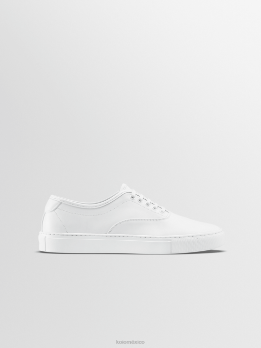 KOIO mujer puertofino triple blanco zapatos 8JNH169